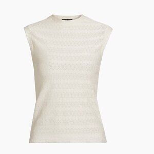 NWT rag & bone Julia Pointelle Muscle Top SMALL